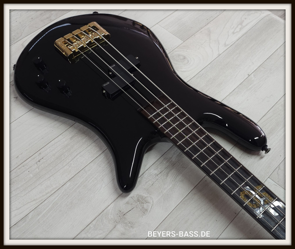 Preview: Spector Euro Artist 50th Anniversary Ian Hill, Solid Black, Signature, Limited Edition, 2nd Hand
